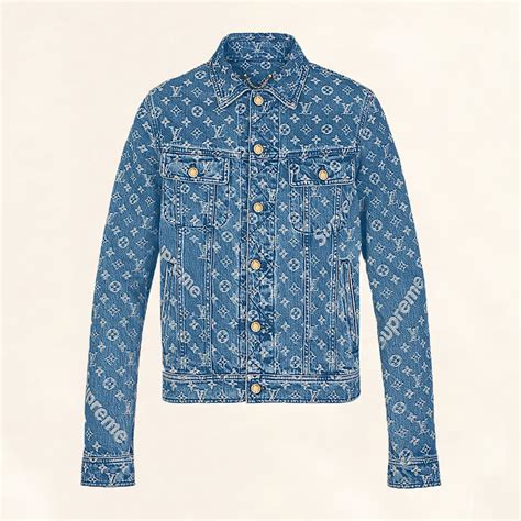 louis vuitton monogram jacket replica|lv monogram denim jacket.